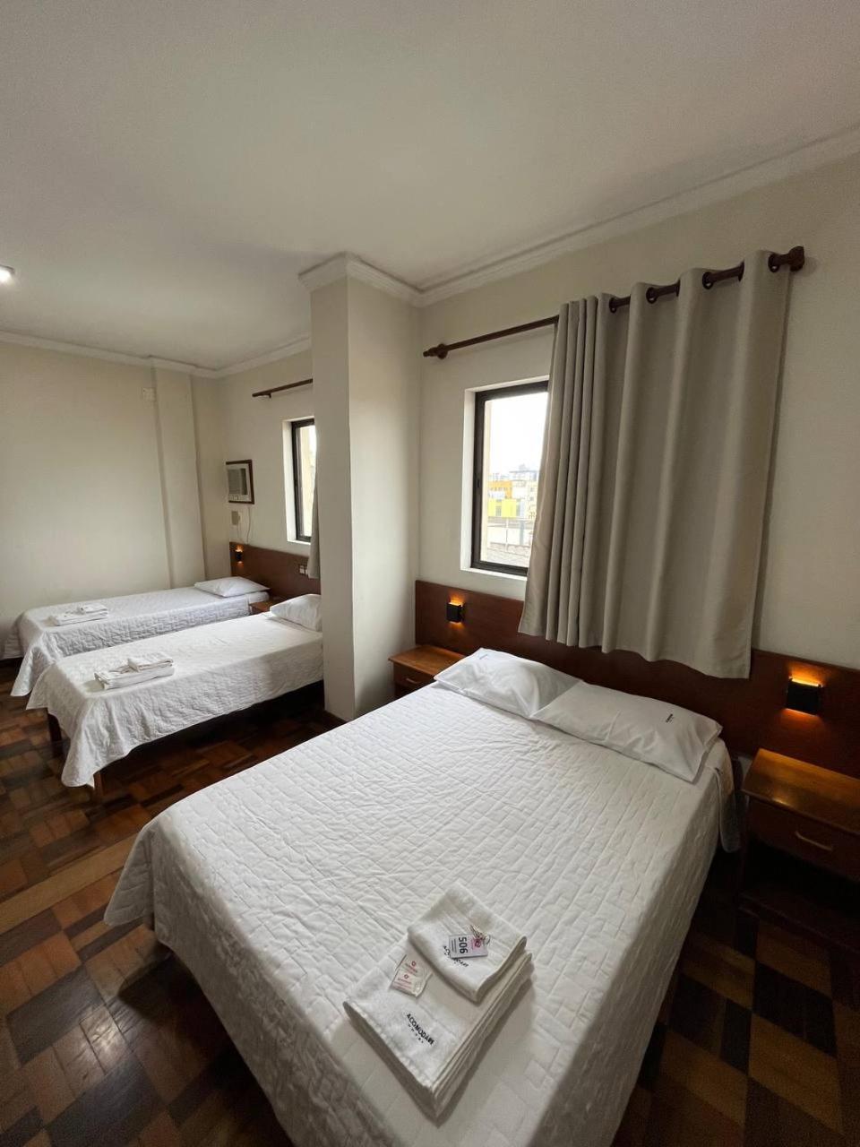 Acomodare Hotel- Sob Nova Direcao Tubarão Esterno foto